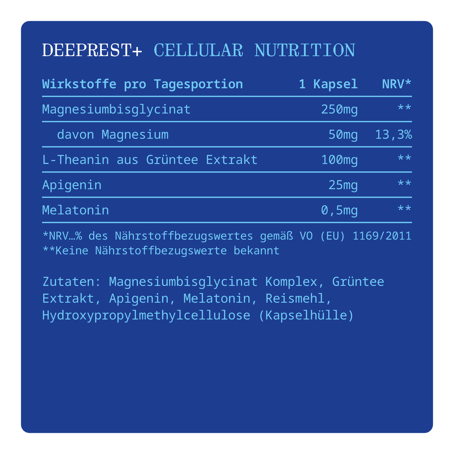 DEEPREST+ how to Sleep better Support Facts