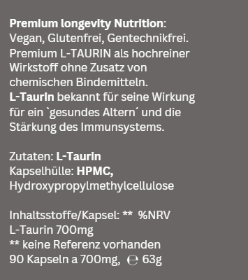 TAURIN, bioactive