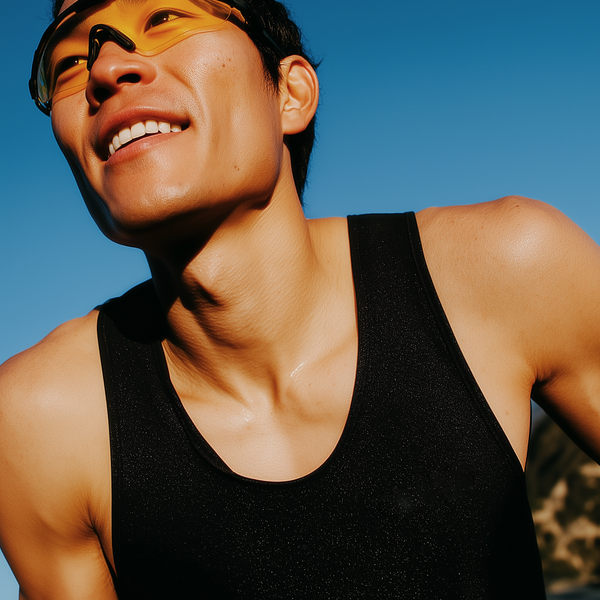 active healthy man